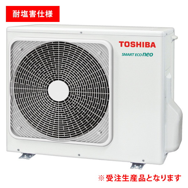 【耐塩害 ※受注生産品※】 日本キヤリア(旧東芝) スマートエコneo 壁掛形 3馬力 シングル 冷媒R32