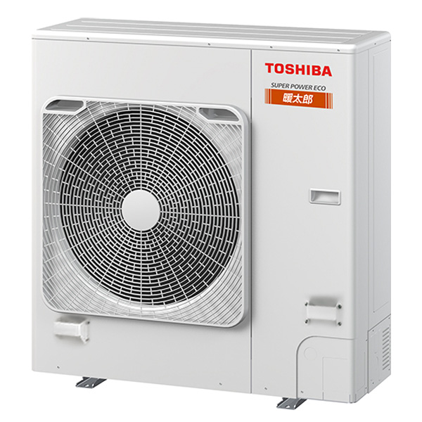 日本キヤリア(旧東芝) スーパーパワーエコ暖太郎 天井カセット4方向 4馬力 同時ツイン 冷媒R32